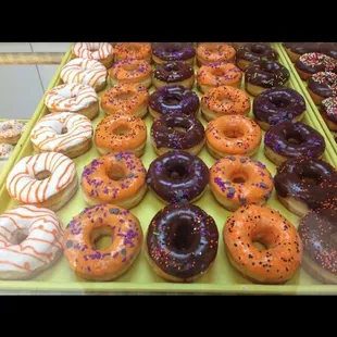 a variety of doughnuts