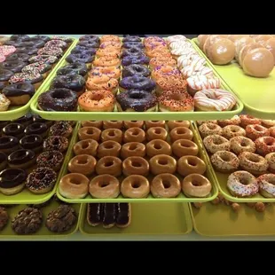 a variety of doughnuts