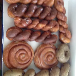 a variety of doughnuts