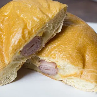 Ham and cheese kolache.