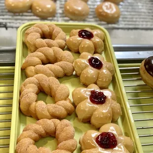 dough desserts, donuts, food