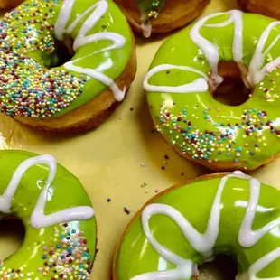 dough desserts, food, donuts