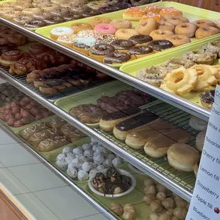 food, dough desserts, donuts