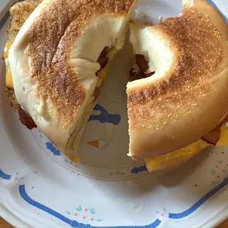 Bacon, Egg and Cheese Bagel