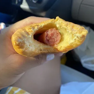 Plain Beef Sausage Kolache