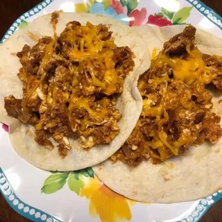 Beef Chorizo, Egg, and Cheese