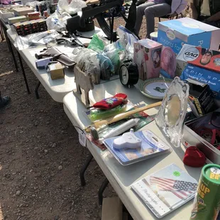 Never know what you see here. But there are always guns