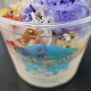 Halo halo regular size was pretty big!
