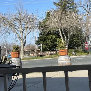 Our View while waiting.