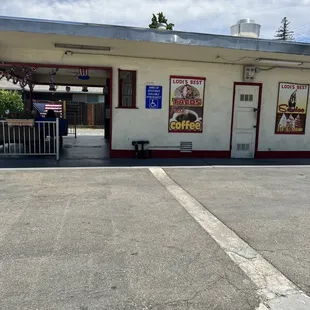 View from the side &quot;Lodi best tacos in town&quot; wonder if it&apos;s true?