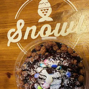 Chocolate bowl