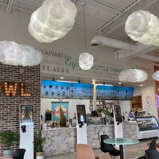 General area to order with kiosks