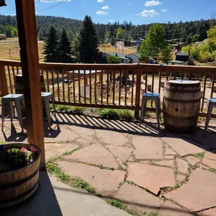 It is a looooong way from the taproom if you bring your dog. There isn't service down ant the "beach" so keep that in mind