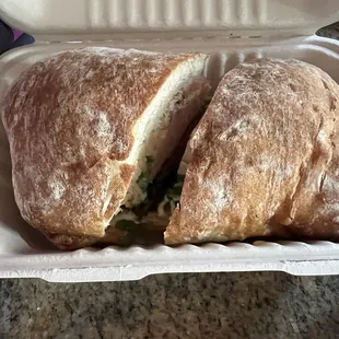 Turkey and Brie sandwich