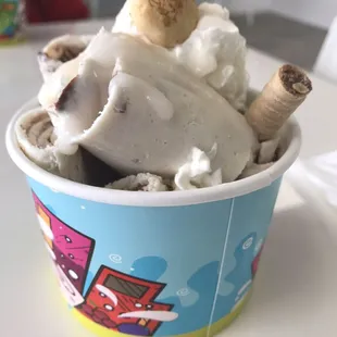 Nucoco with coconut syrup