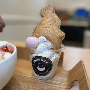 Ube/Vanilla Taiyaki   IG: @teawithjxsmine