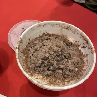 Chocolate &amp; Strawberry Bingsu w/ Brownie Pieces