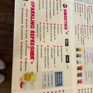 Can't wait to try their boba smoothies -- coffee and coconut!