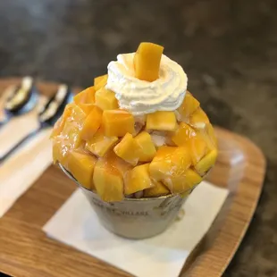 Mango ice