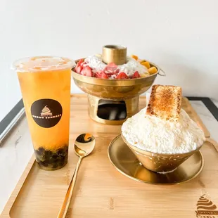 Brulee Cheesecake Bingsu