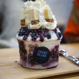 Blueberry Cheesecake - IG: @nelson_eats