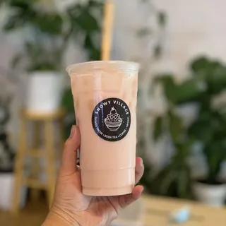 Rose milk tea