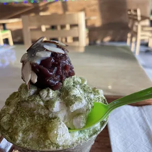 matcha bingsu