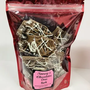 a bag of chocolates