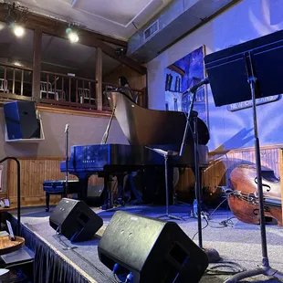 The stage