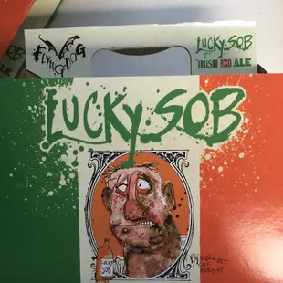 luckysob irish red ale
