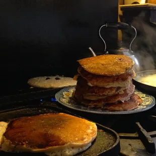 Oatmeal pancakes !!!