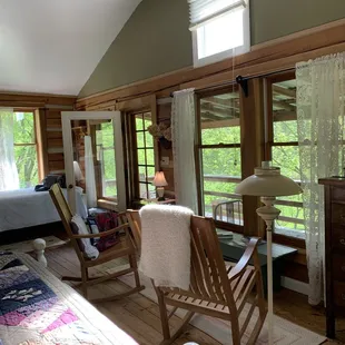 Rocking Chairs everywhere