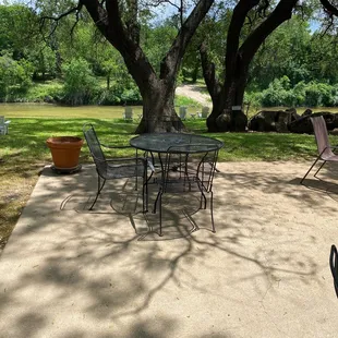 View from patio