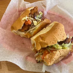 Chicken Bacon Ranch Sub (with slightly toasted bread)