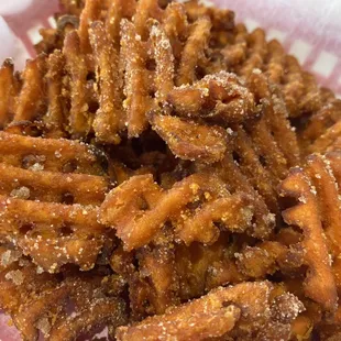 Sweet potato waffle fries