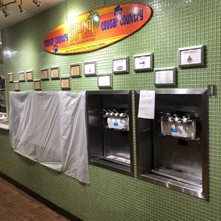 Some yogurt machines not working...