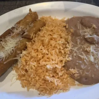 Kid's 2 Rolled Tacos