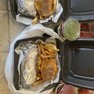 Kids Bean &amp; Cheese Bur with sm drink $6.99