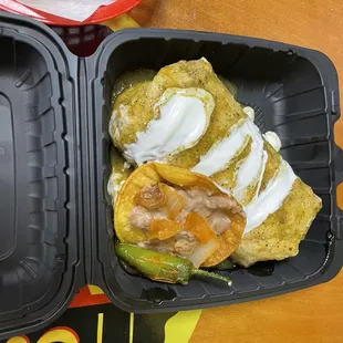 Wet burrito
