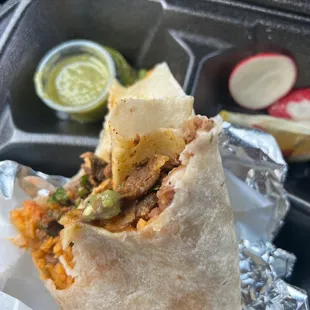 Didn't have enough cash and forgot my card and they still hooked it up