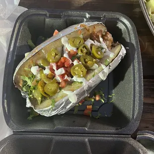 Ginormous baked potato