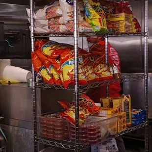 Everything and the kitchen sink!