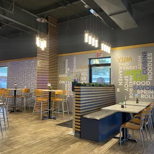 The lighting, the decor&apos;, this place looks great!