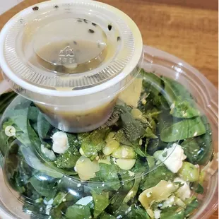 Build Your Own Salad to go with Sesame Ginger Dressing.