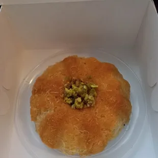 Sweet Cheese Kunafa Dome