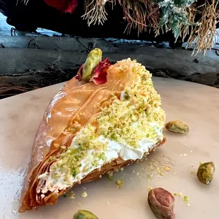Pistachios Cream Baklava