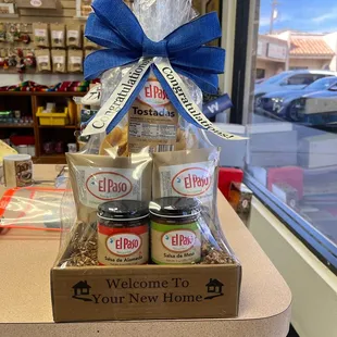 Welcome Home Gift Basket