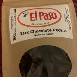 Dark Chocolate Pecans