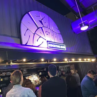 people at a bar