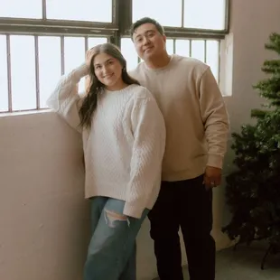 couples studio photo session